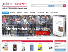 Tablet Screenshot of jf-buchdienst.de